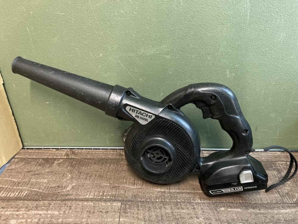 020?おすすめ商品?即決価格?日立工機 コードレスブロワ+バッテリー RB14DSL+BSL1830C
