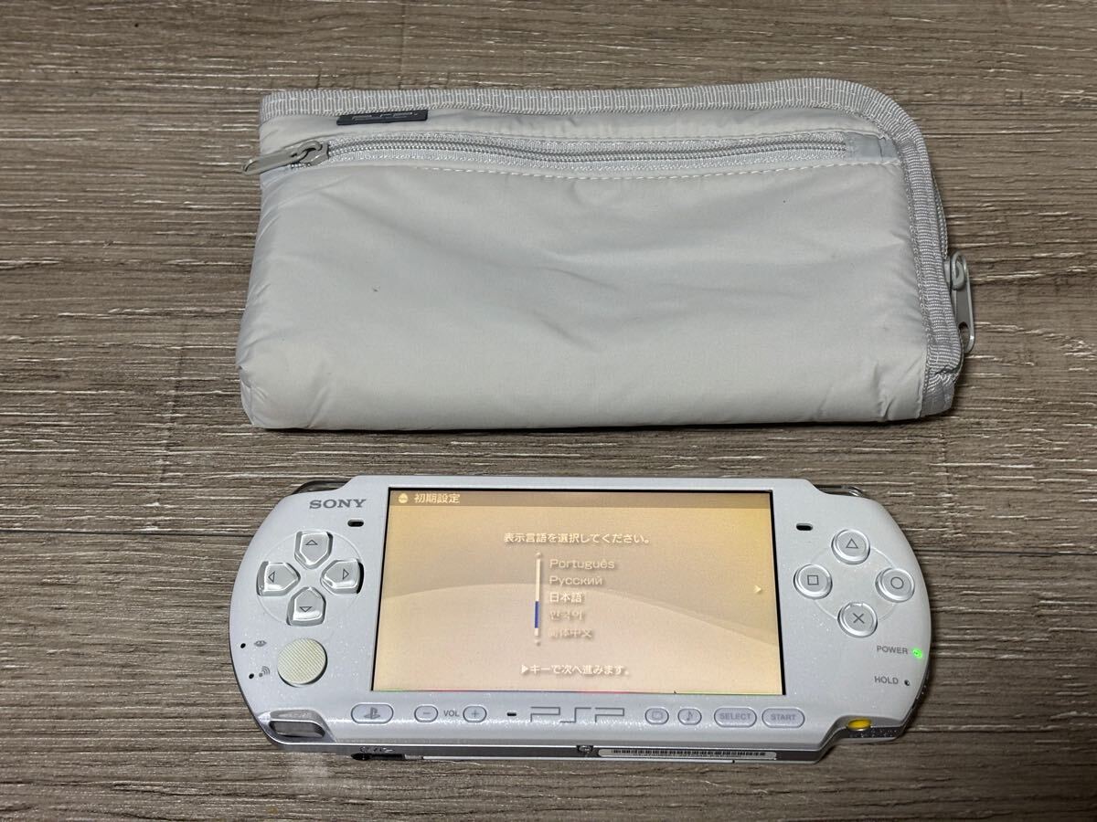 SONY PSP 3000 パール・ホワイト PSP-3000PW 本体のみ