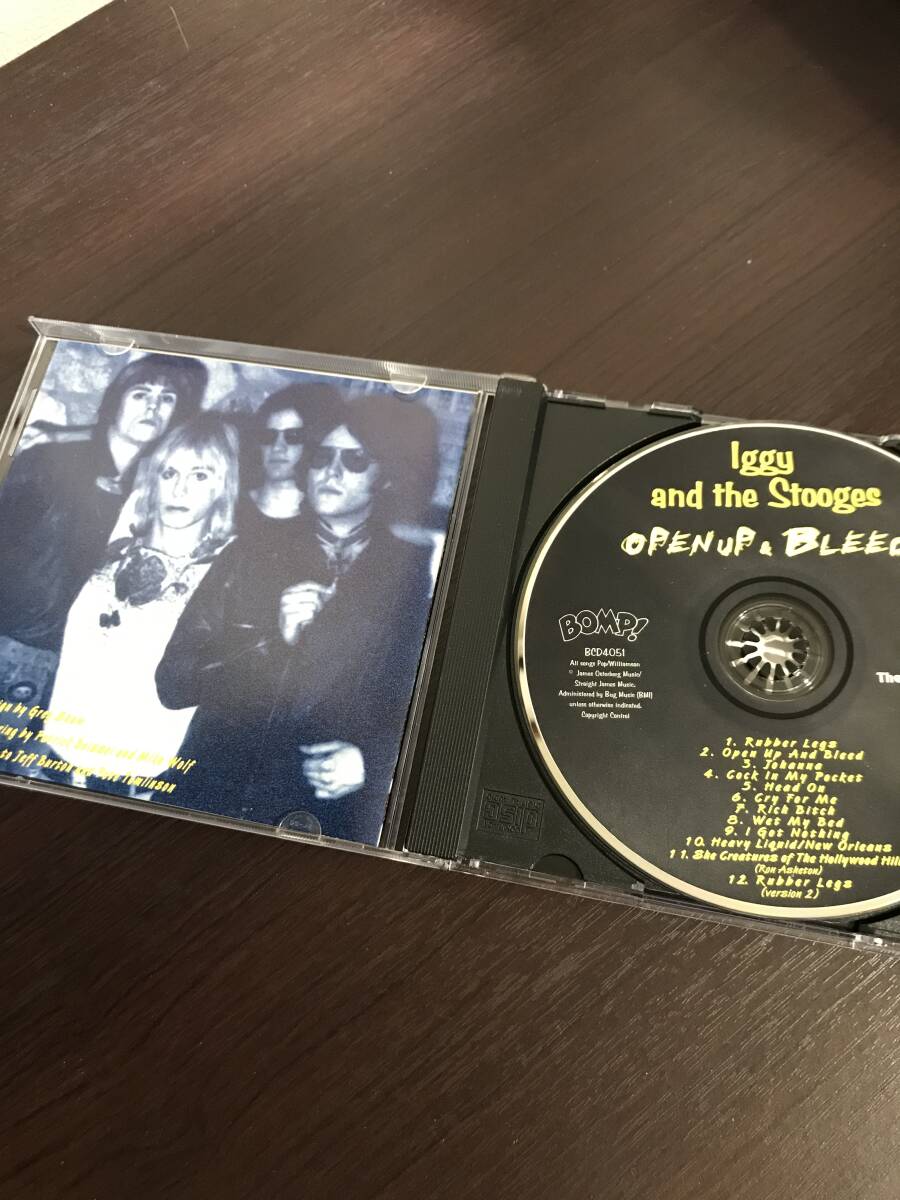 *【CD】IGGY & THE STOOGES / OPEN UP AND BLEED（輸入盤）BOMPI BCD4051