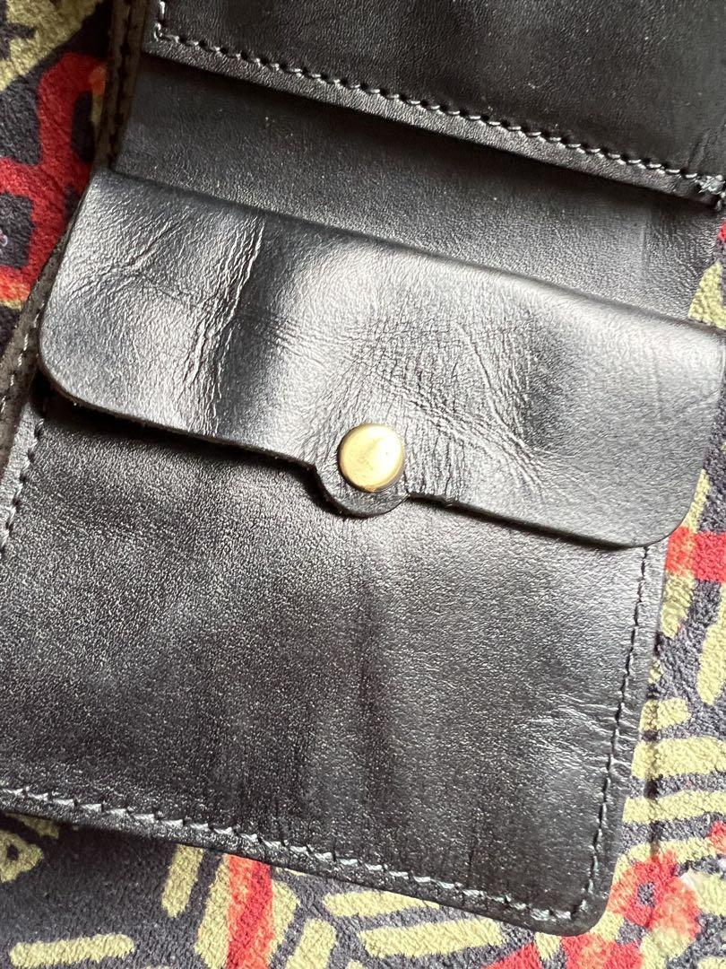 美品】RRL ダブルアールエル 二つ折り レザー 財布