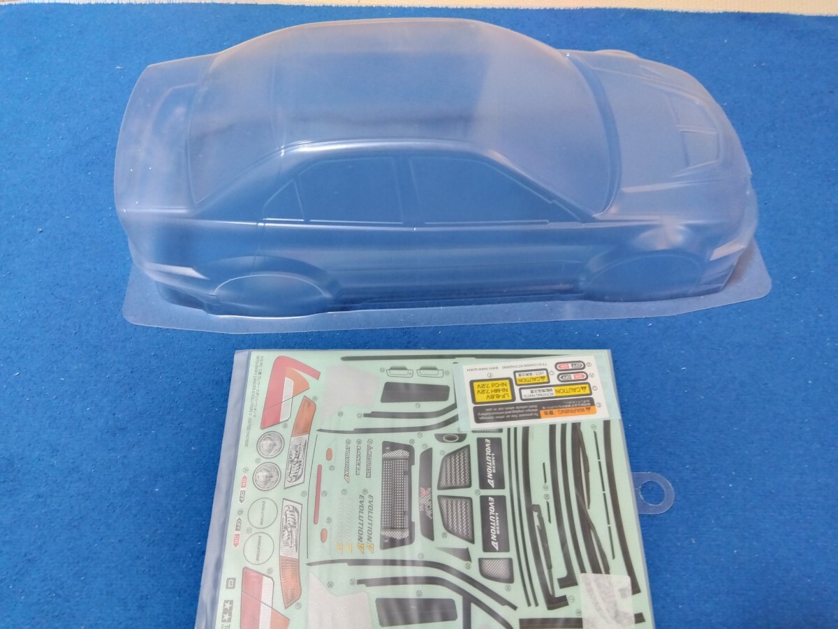 ** Tamiya Mitsubishi Lancer Evolution 5 корпус 11825393 * стикер **