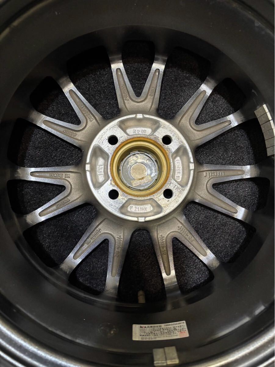 ☆165/65R15 BRIDGESTONE/VRX3 23年製 VELVA 15インチ 5.5J +42 ☆165/65R15 BRIDGESTONE/VRX3 23年製 VELVA 15インチ 5.5J +42
