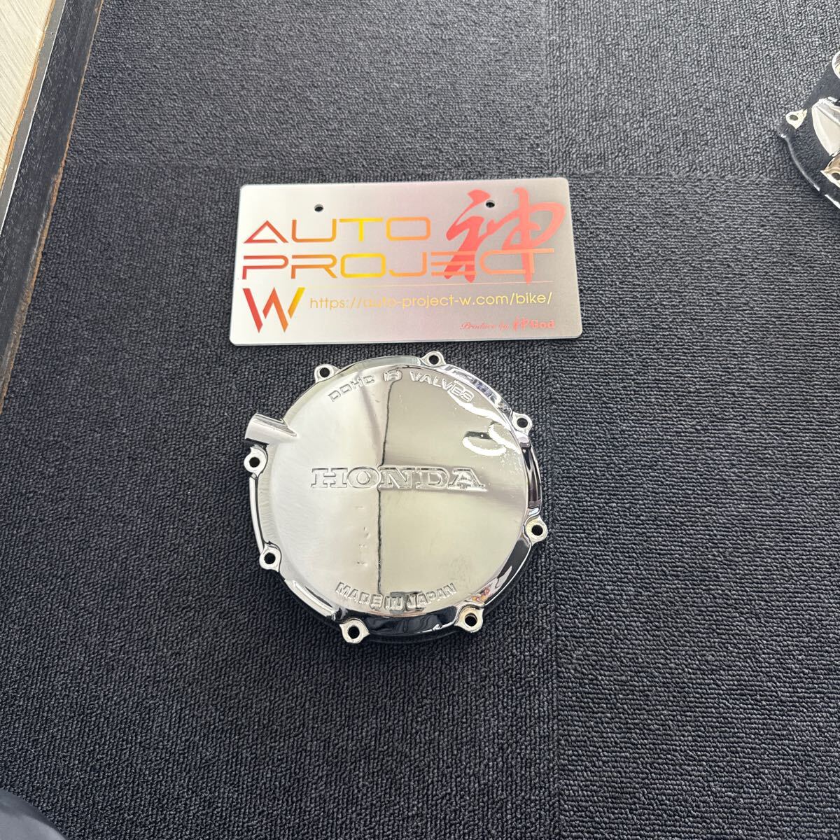 cbx400f cbx550f cbr400f メッキクラッチカバー 売り切り 未使用 cbx400f cbx550f cbr400f メッキクラッチカバー 売り切り 未使用