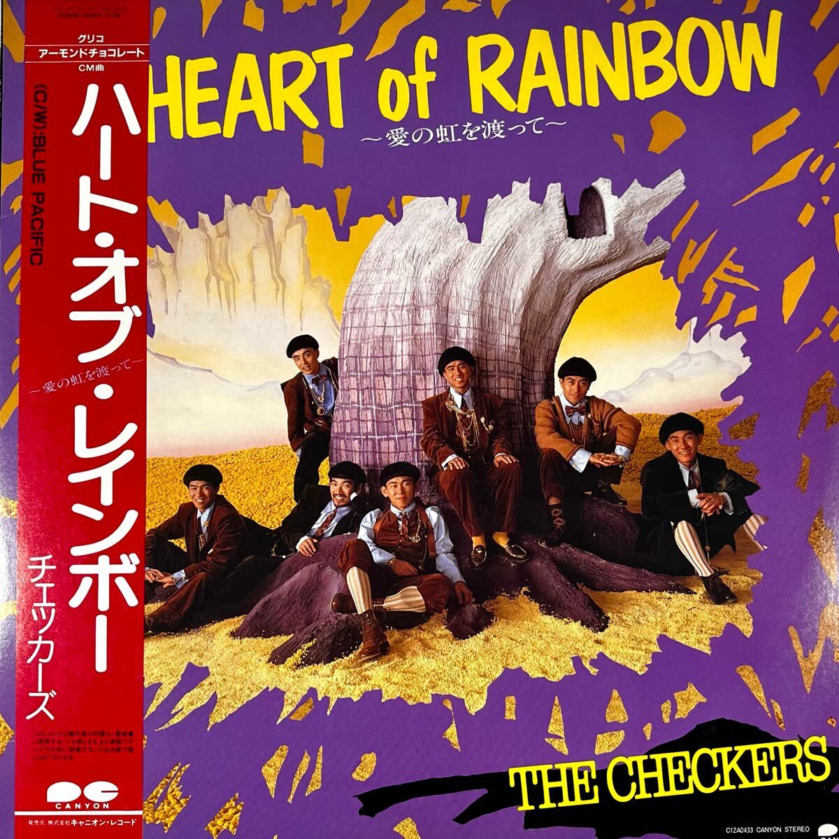 m303 見(jiàn)本盤(pán) 12シングル【 ブルー?パシフィック / ハート?オブ?レインボー 】THE CHECKERS チェッカーズ