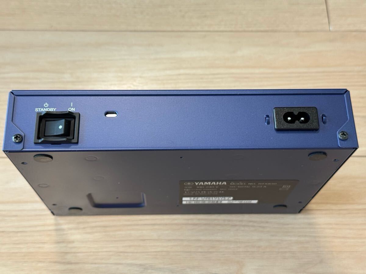 YAMAHA RTX830 / ヤマハ ギガアクセス VPN ルーター / 初期化済 YAMAHA RTX830 / ヤマハ ギガアクセス VPN ルーター / 初期化済