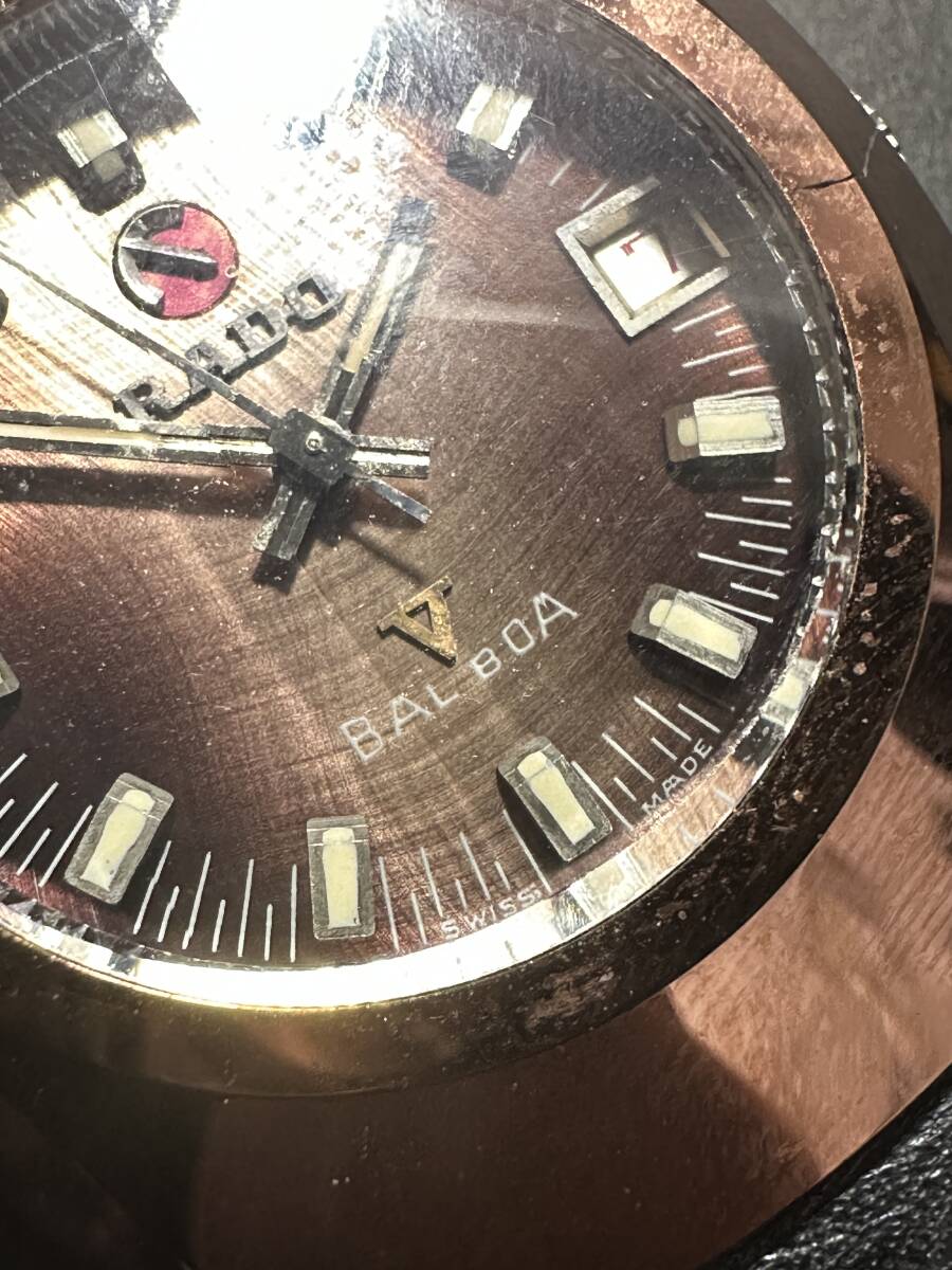 ☆コレクター必見!! RADO BALBOA ラドー バルボア ビンテージ ☆コレクター必見!! RADO BALBOA ラドー バルボア ビンテージ