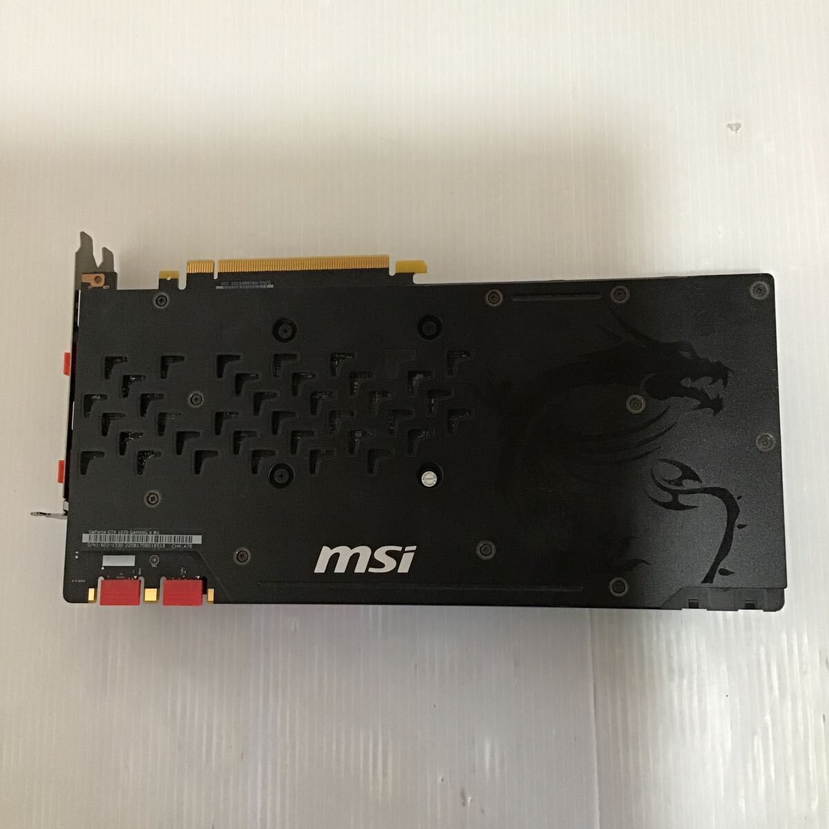 中古】MSI GEFORCE GTX1070 GAMING X 8G GDDR5 8GB グラフィック 中古】MSI GEFORCE GTX1070 GAMING X 8G GDDR5 8GB グラフィック