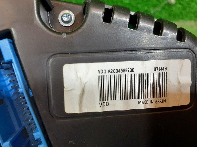 A管理77540 H25 フォルクスワーゲン ポロ 6RCBZ 】 ☆スピードメーター CBZ ガソリン オートマ☆走行距離 81713km