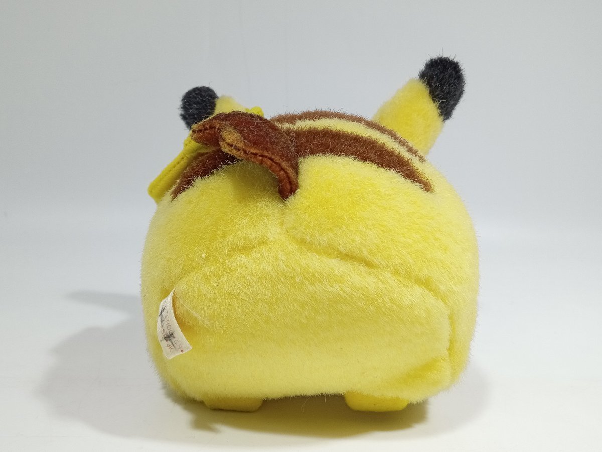 タグに記名あり】 ピカチュウ ぬいぐるみ 初期 TOMY お腹を押す タグに記名あり】 ピカチュウ ぬいぐるみ 初期 TOMY お腹を押す