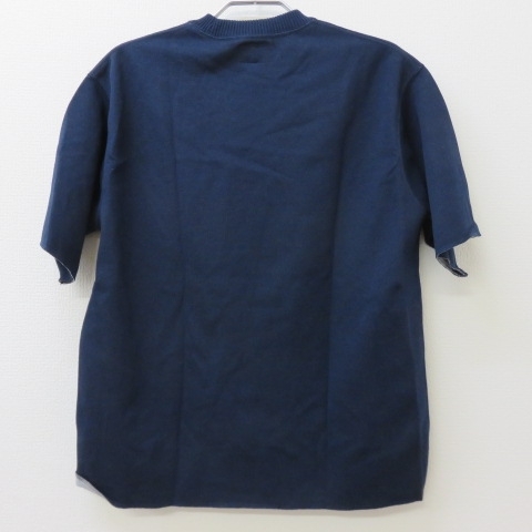 Y511★BEAMS　カノコ　Tシャツカットソー　M　ネイビー　未使用 3/18★A