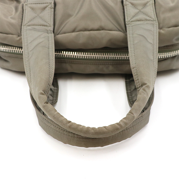 ポーター PORTER シルバーグレー ナイロン他 タンカー ボストン ポーター PORTER シルバーグレー ナイロン他 タンカー ボストン