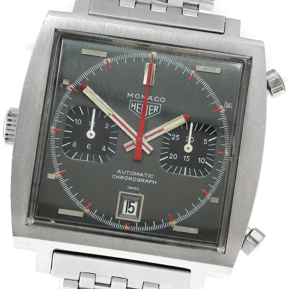 ホイヤー Heuer モナコ クロノグラフ 自動巻き メンズ _846207