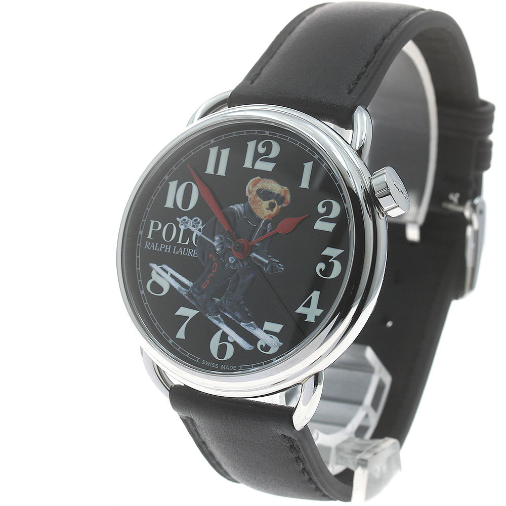 ラルフローレン RALPH LAUREN 4728654872002 スキーベア 自動(dòng)巻き メンズ 美品 保証書付き_872931