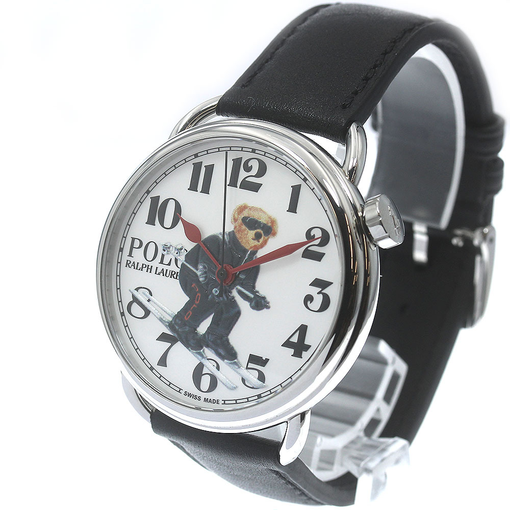 ラルフローレン RALPH LAUREN 4728654872001 スキーベア 自動(dòng)巻き メンズ 美品 保証書付き_872932
