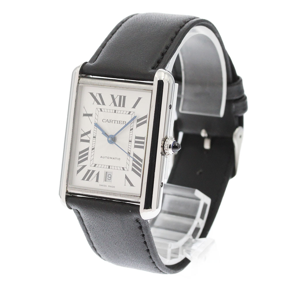 カルティエ CARTIER WSTA0040 タンクマスト XL デイト 自動巻き メンズ 良品 保証書付き_869219_画像3