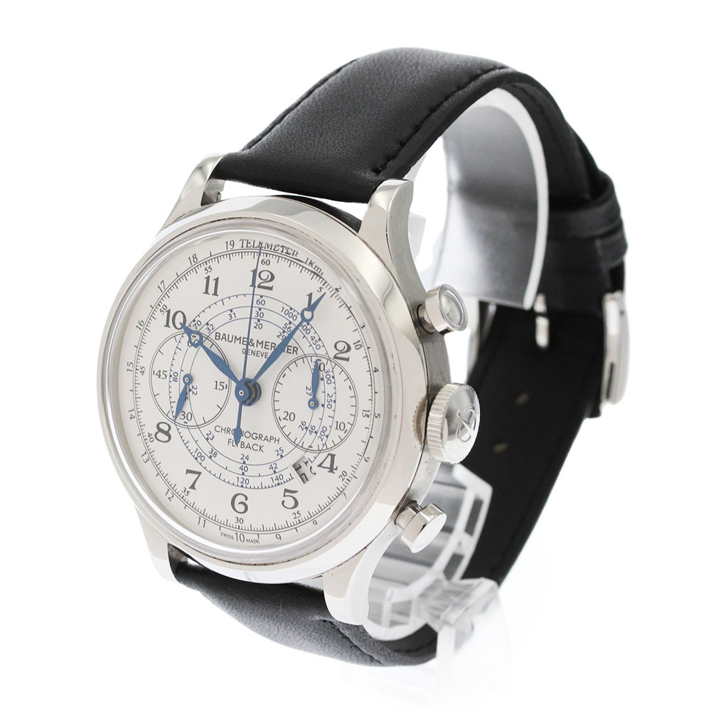 ボーム＆メルシェ Baume & Mercier MOA10006 ケープランド フライバック クロノグラフ デイト 自動巻き メンズ 良品 _869061_画像2