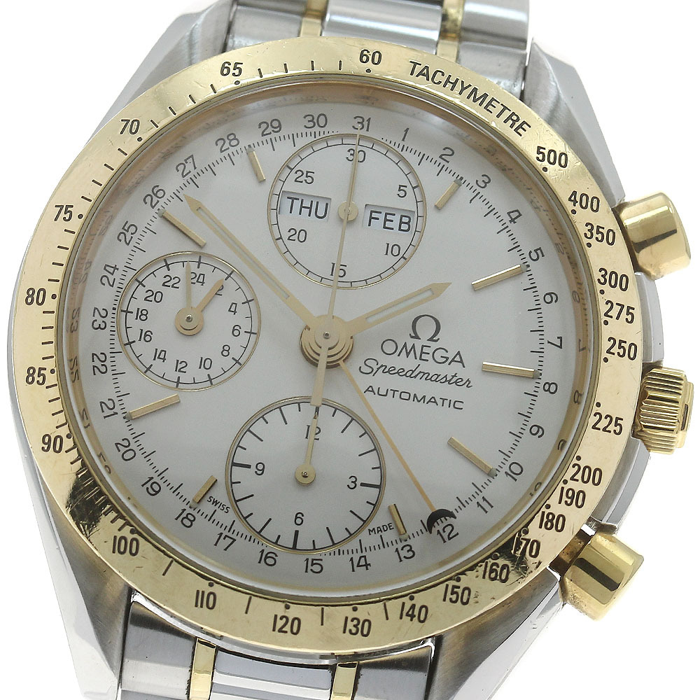  Omega OMEGA 3321.30 Speedmaster Triple календарь хронограф самозаводящиеся часы мужской _872918