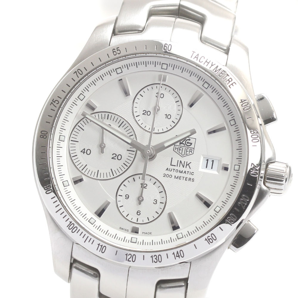 タグホイヤー TAG HEUER CJF2111 リンク クロノグラフ 自動巻き メンズ 良品 _874566