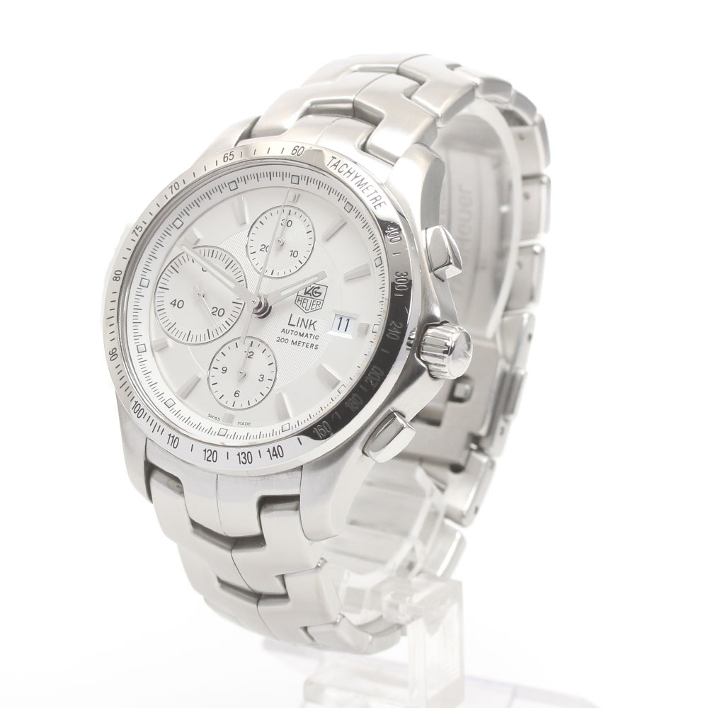 タグホイヤー TAG HEUER CJF2111 リンク クロノグラフ 自動巻き メンズ 良品 _874566