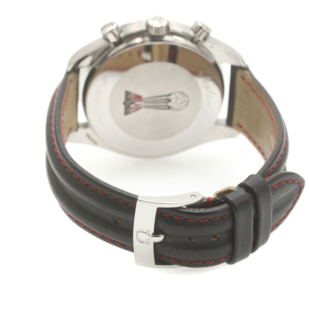  Omega OMEGA 3810.51.41 Speedmaster AC MILAN..100 anniversary commemoration самозаводящиеся часы мужской с гарантией ._874774