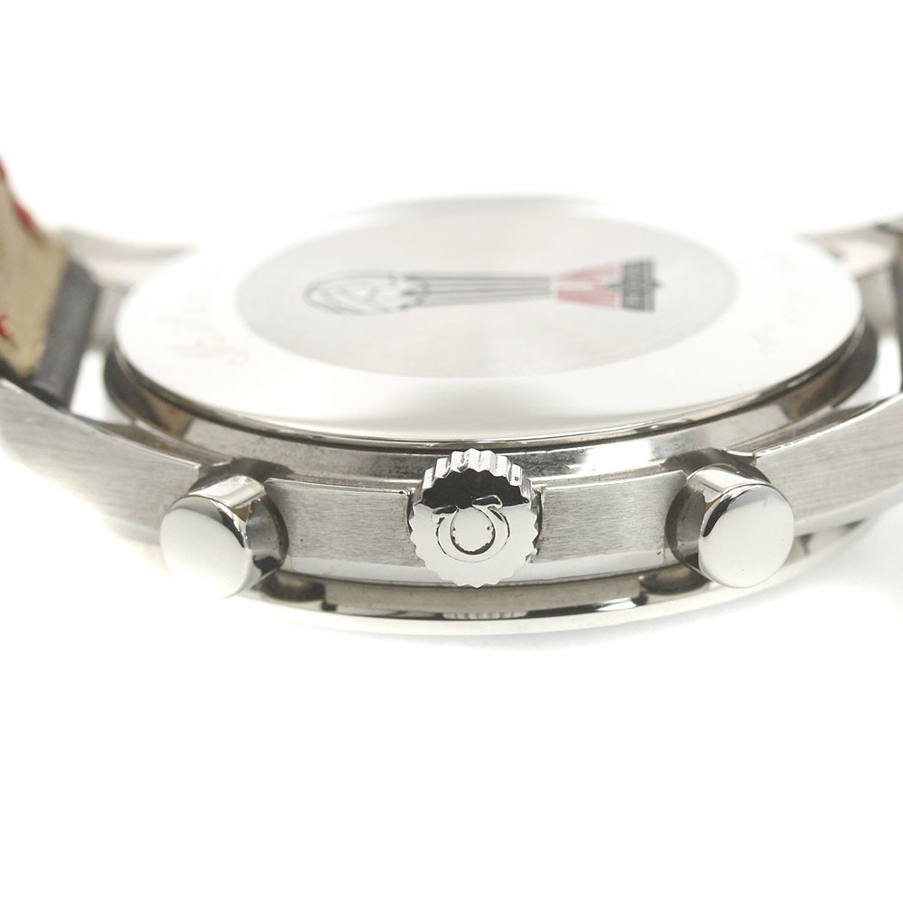  Omega OMEGA 3810.51.41 Speedmaster AC MILAN..100 anniversary commemoration самозаводящиеся часы мужской с гарантией ._874774