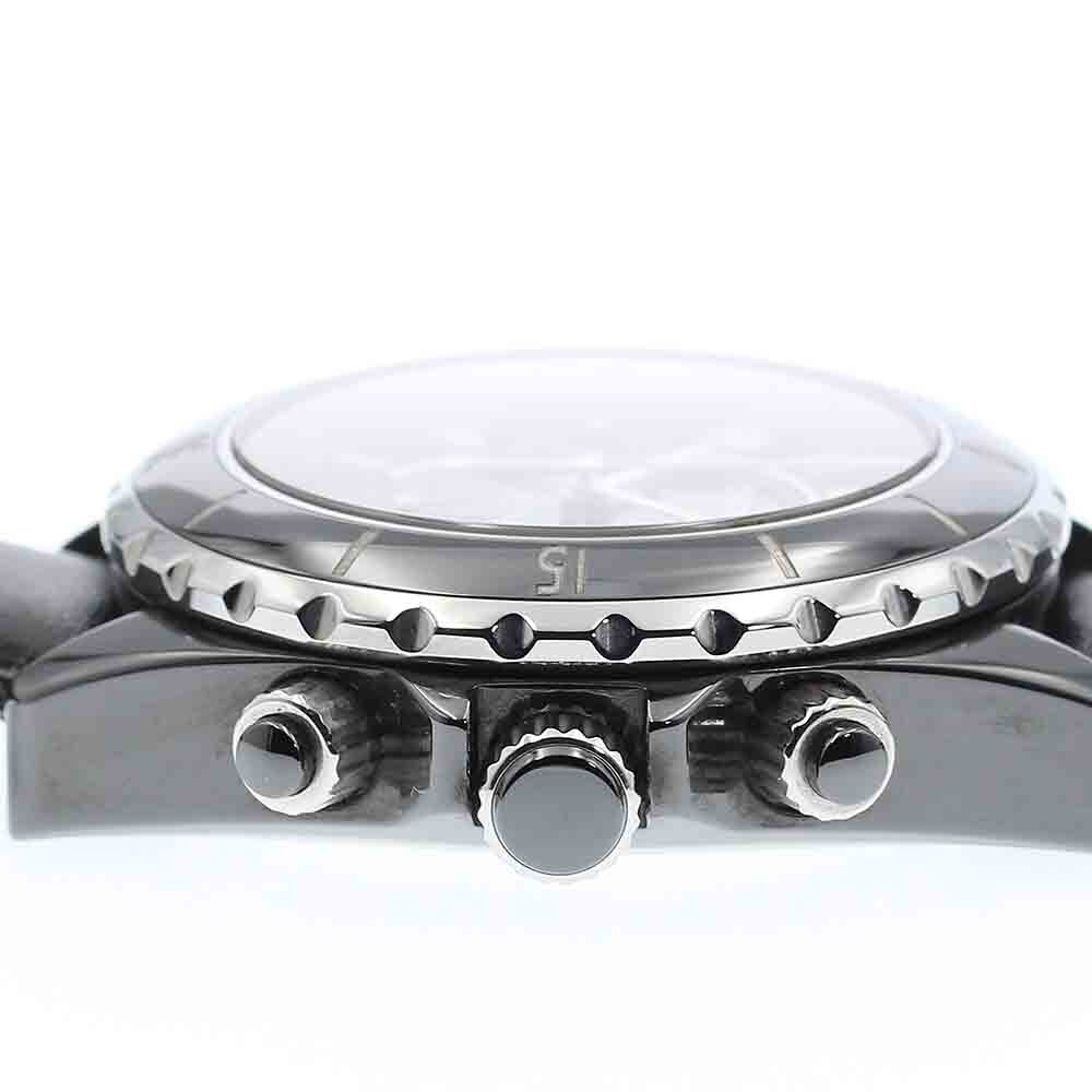 シャネル CHANEL H0938 J12 黒セラミック クロノグラフ 自動巻き メンズ _877230