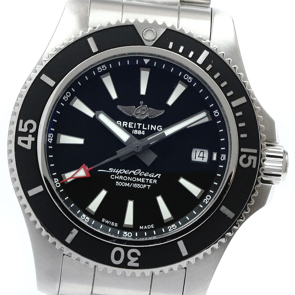 ブライトリング BREITLING A17366 スーパーオーシャン 42 デイト 自動巻き メンズ _875724