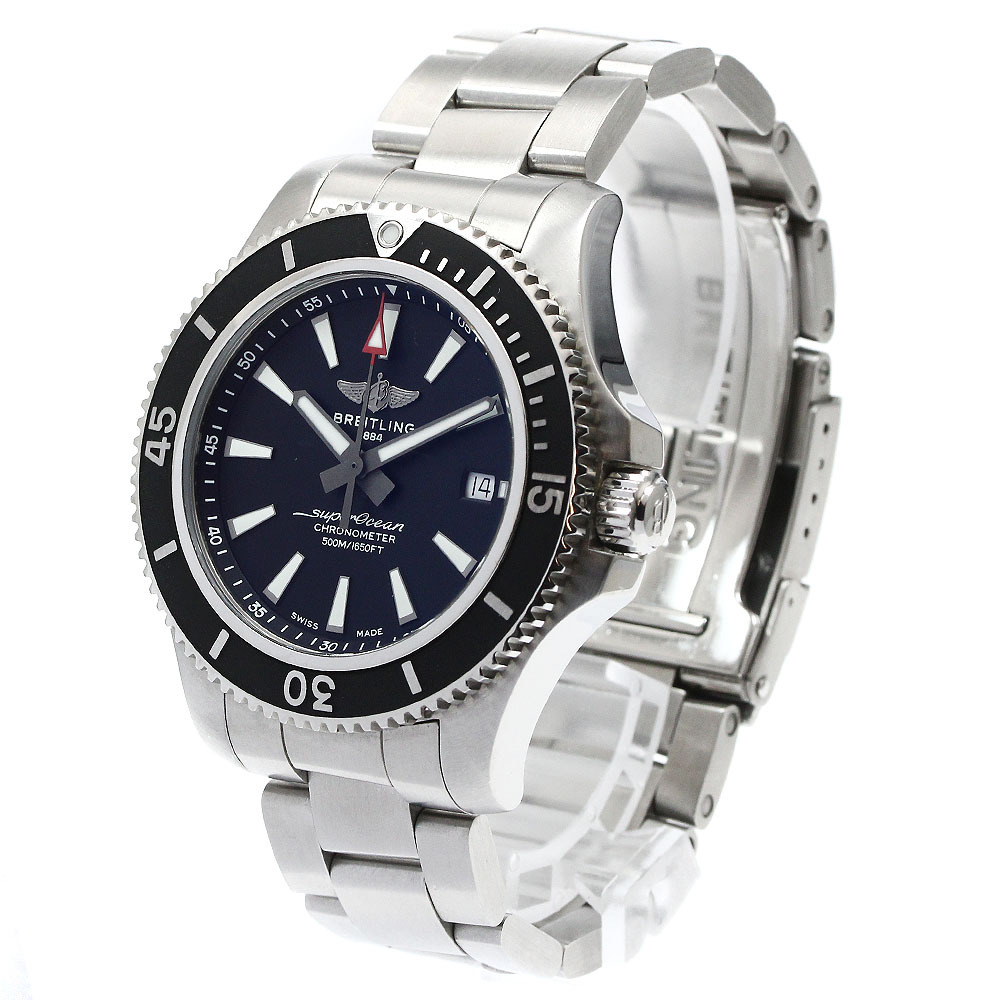 ブライトリング BREITLING A17366 スーパーオーシャン 42 デイト 自動巻き メンズ _875724