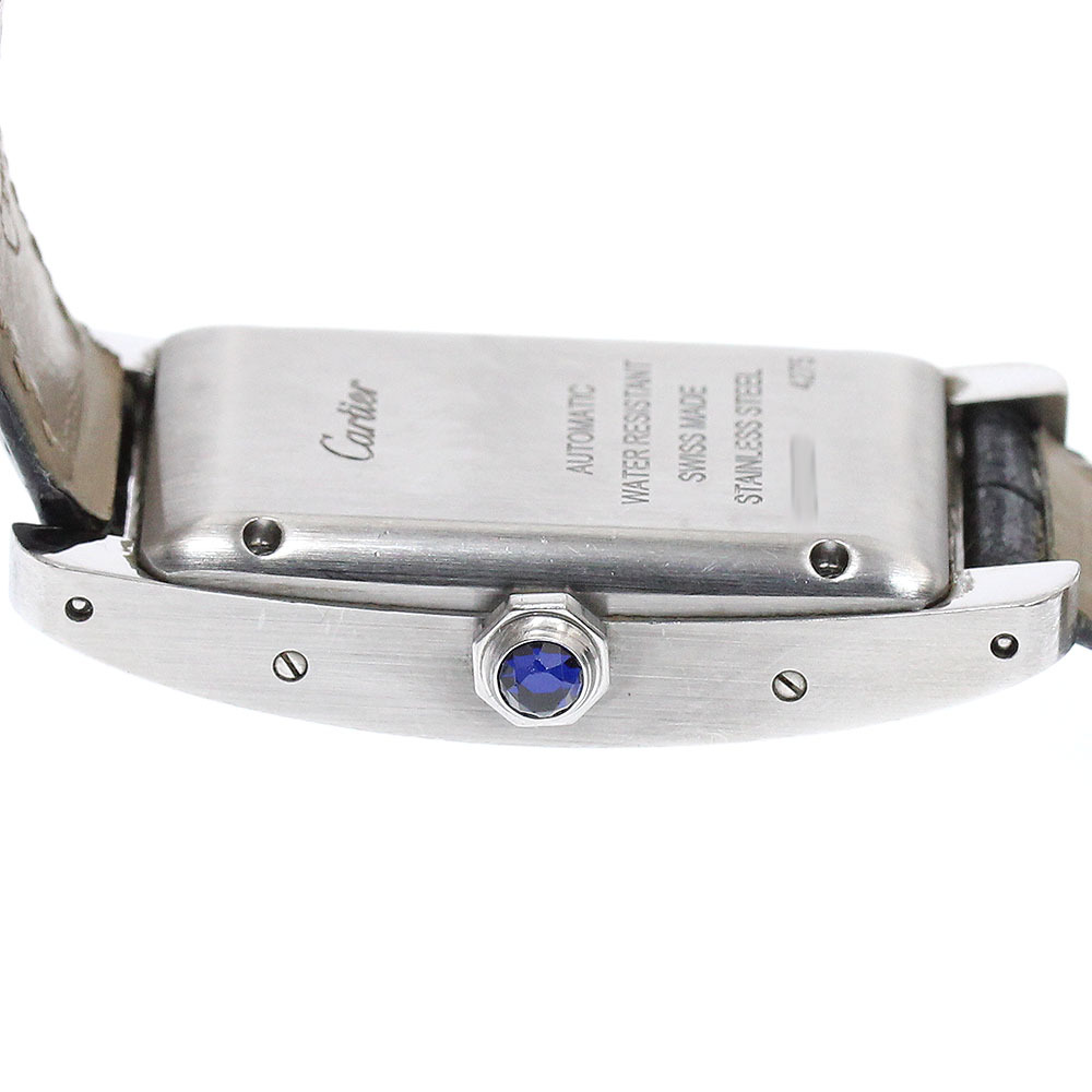 カルティエ CARTIER WSTA0017 タンクアメリカンMM 自動巻き ボーイズ 保証書付き_869217_画像6