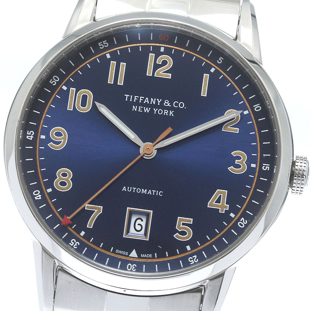 ティファニー TIFFANY&Co. 34668299 CT60 デイト 自動(dòng)巻き メンズ 保証書付き_848963