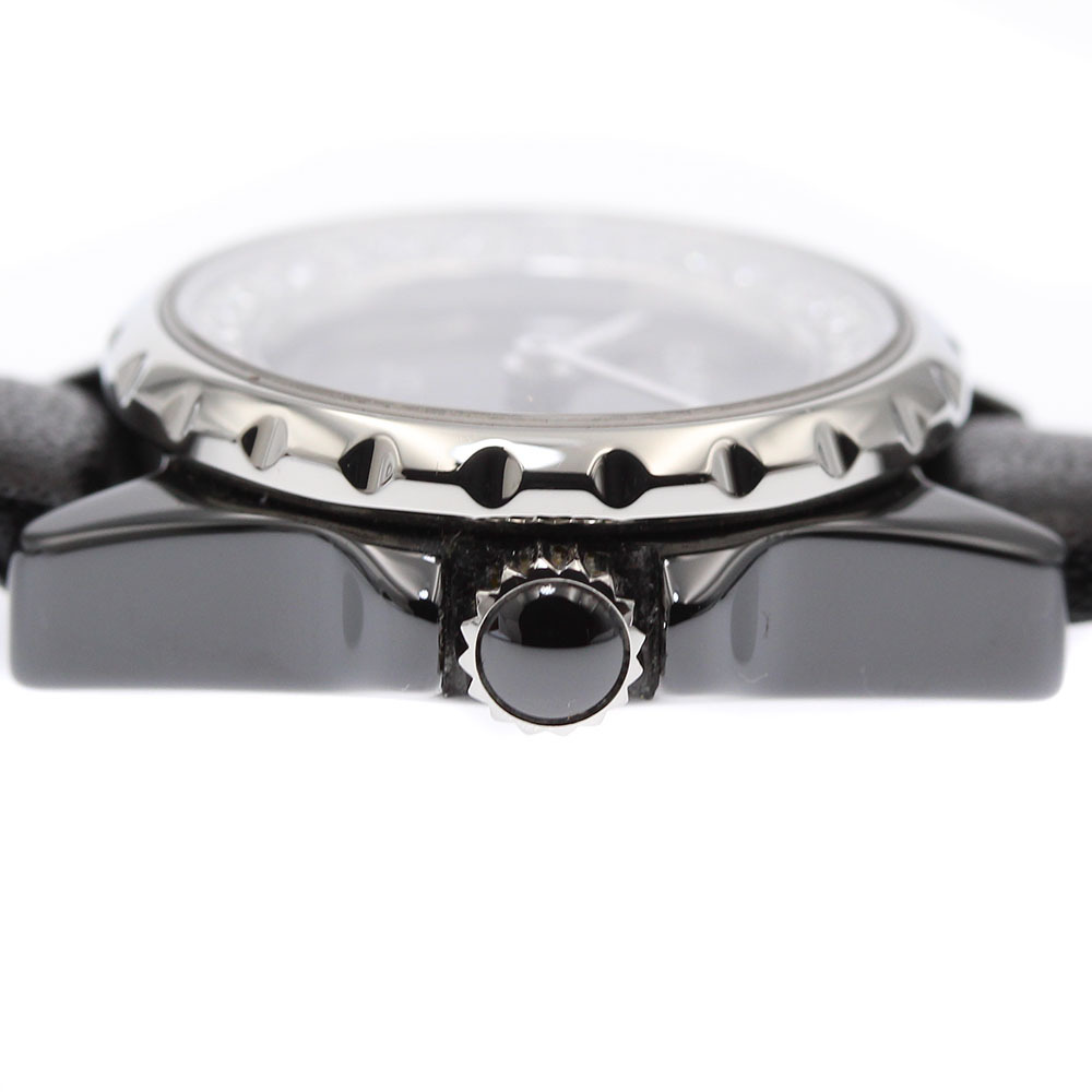 シャネル CHANEL H4663 J12 XS ダイヤ クォーツ レディース 良品 _874241