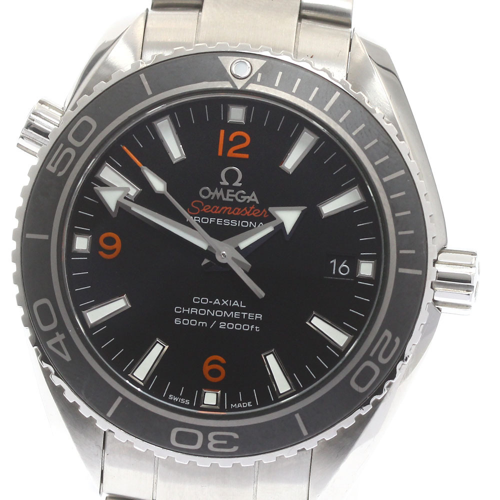 オメガ OMEGA 232.30.42.21.01.003 シーマスター プラネットオーシャン デイト 自動巻き メンズ 良品 保証書付き_877391
