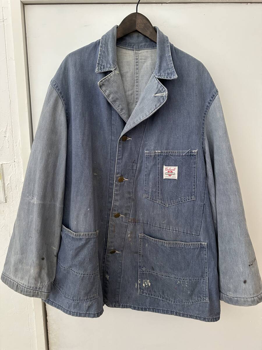 Carhartt(カーハート)50s〜60s デニムカバーオール (カナダ製 Carhartt(カーハート)50s〜60s デニムカバーオール (カナダ製