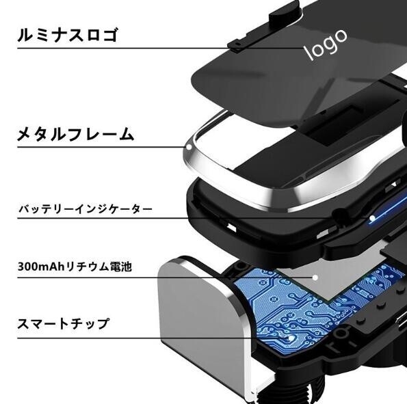 新作 アウディ専用デザイン 車載車用スマホホルダー 電動(dòng)開閉 タッチセンシング (Audi　A3　2020年式以前)車種専用ベース 2色選択