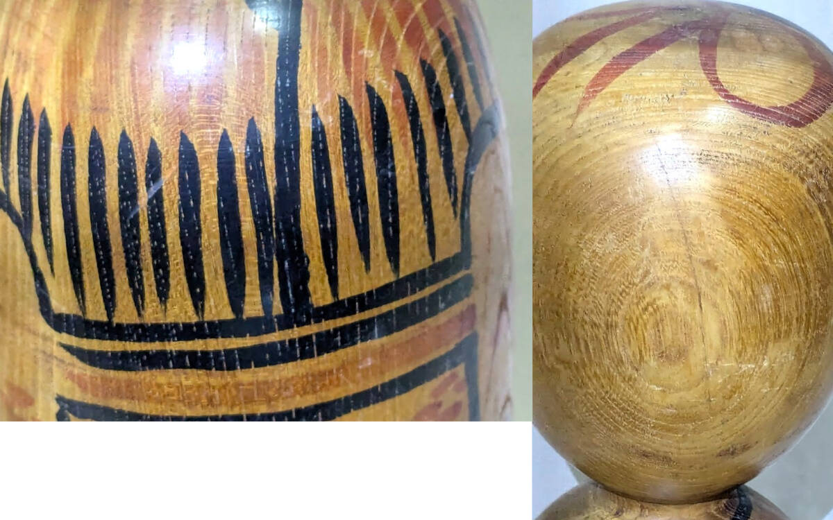 伝統こけし① 小椋久太郎作 秋田木地山 高さ44cm 民芸 KOKESHI 伝統こけし① 小椋久太郎作 秋田木地山 高さ44cm 民芸 KOKESHI