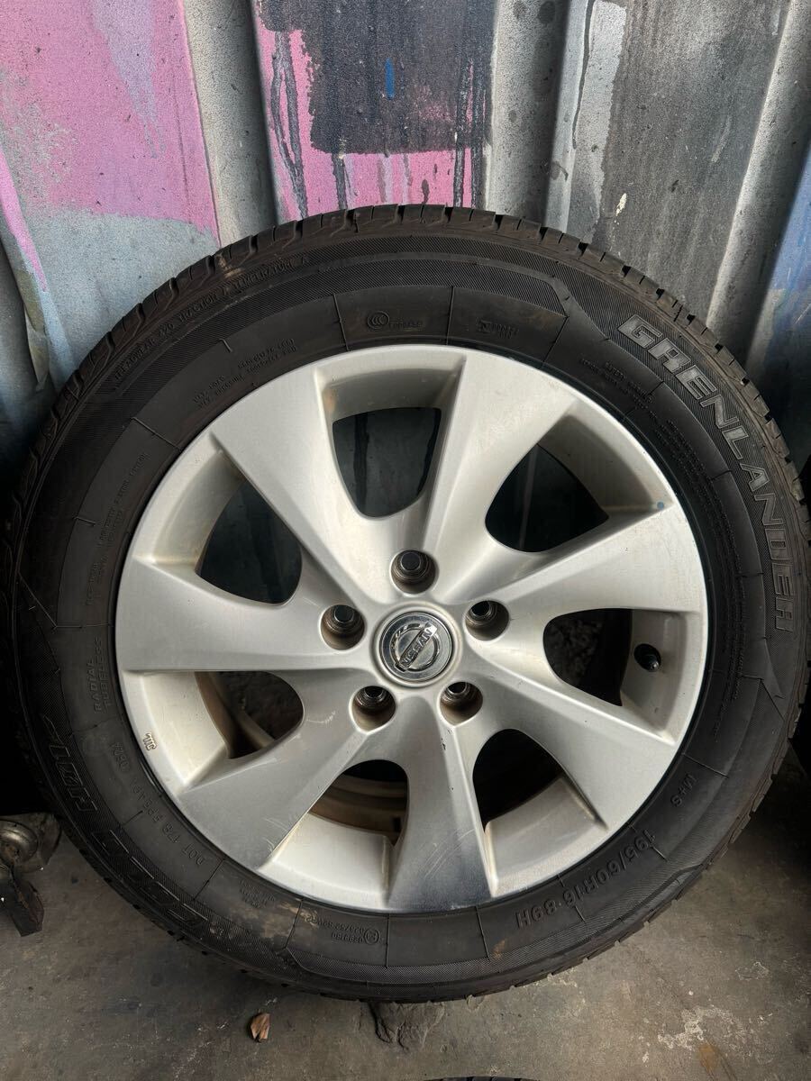 ☆C26 セレナ☆バリ山 195/60R16 ☆ 5H 114.3 6J +45 16インチ ☆C26 セレナ☆バリ山 195/60R16 ☆ 5H 114.3 6J +45 16インチ