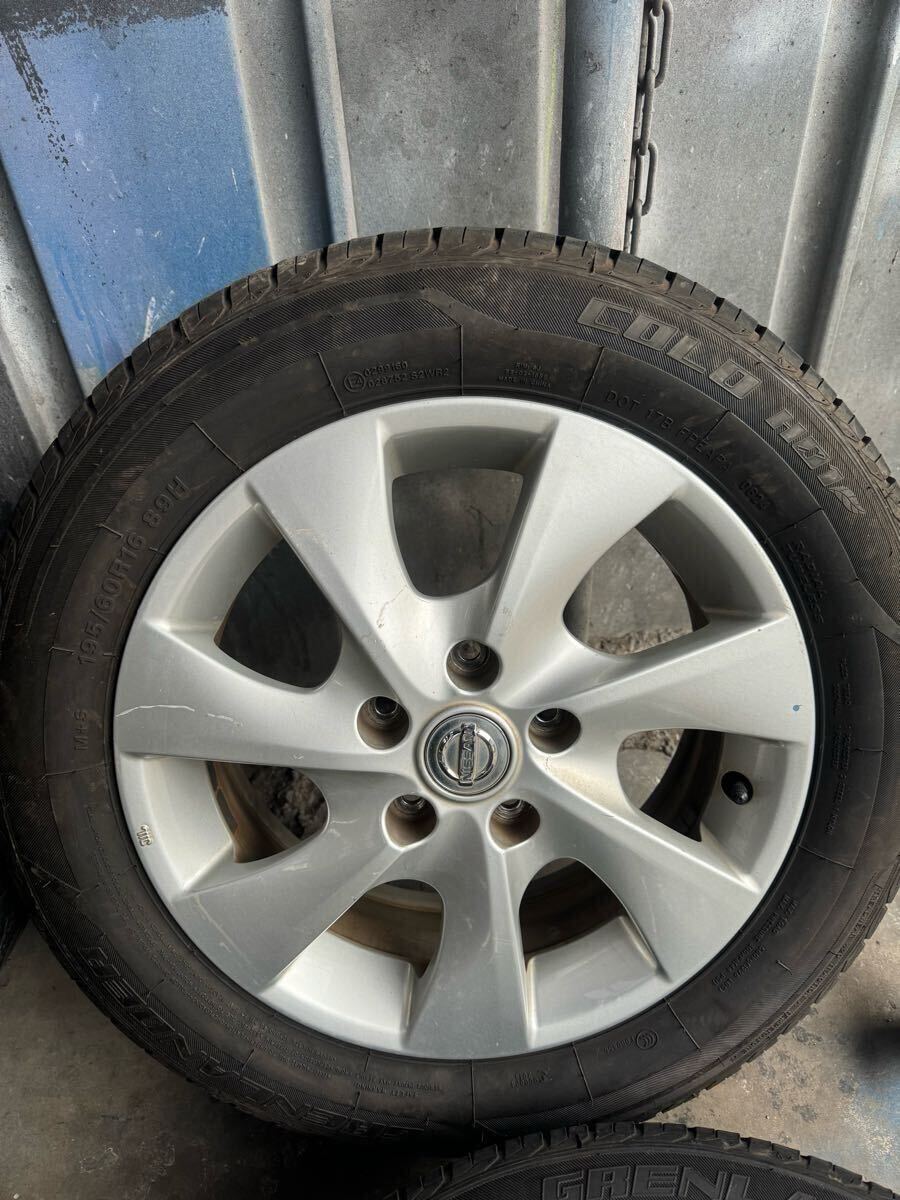 ☆C26 セレナ☆バリ山 195/60R16 ☆ 5H 114.3 6J +45 16インチ ☆C26 セレナ☆バリ山 195/60R16 ☆ 5H 114.3 6J +45 16インチ