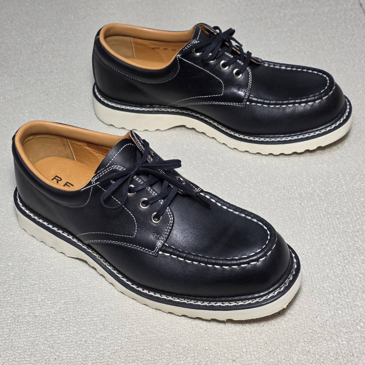 【美品】 REGAL STANDARDS 462R AE 25.0 cm ブラック リーガル スタンダード ローカット