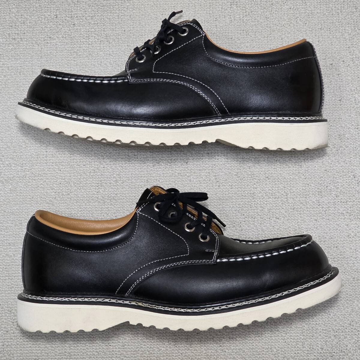 【美品】 REGAL STANDARDS 462R AE 25.0 cm ブラック リーガル スタンダード ローカット
