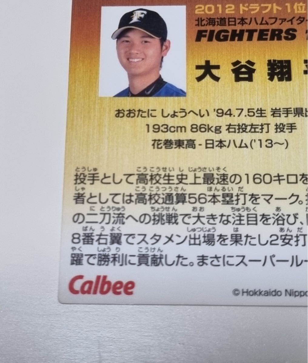 大谷翔平 2013 ROOKIE 二刀流 SHOHEI OHTANI RC プロ野球 大谷翔平 2013 ROOKIE 二刀流 SHOHEI OHTANI RC プロ野球