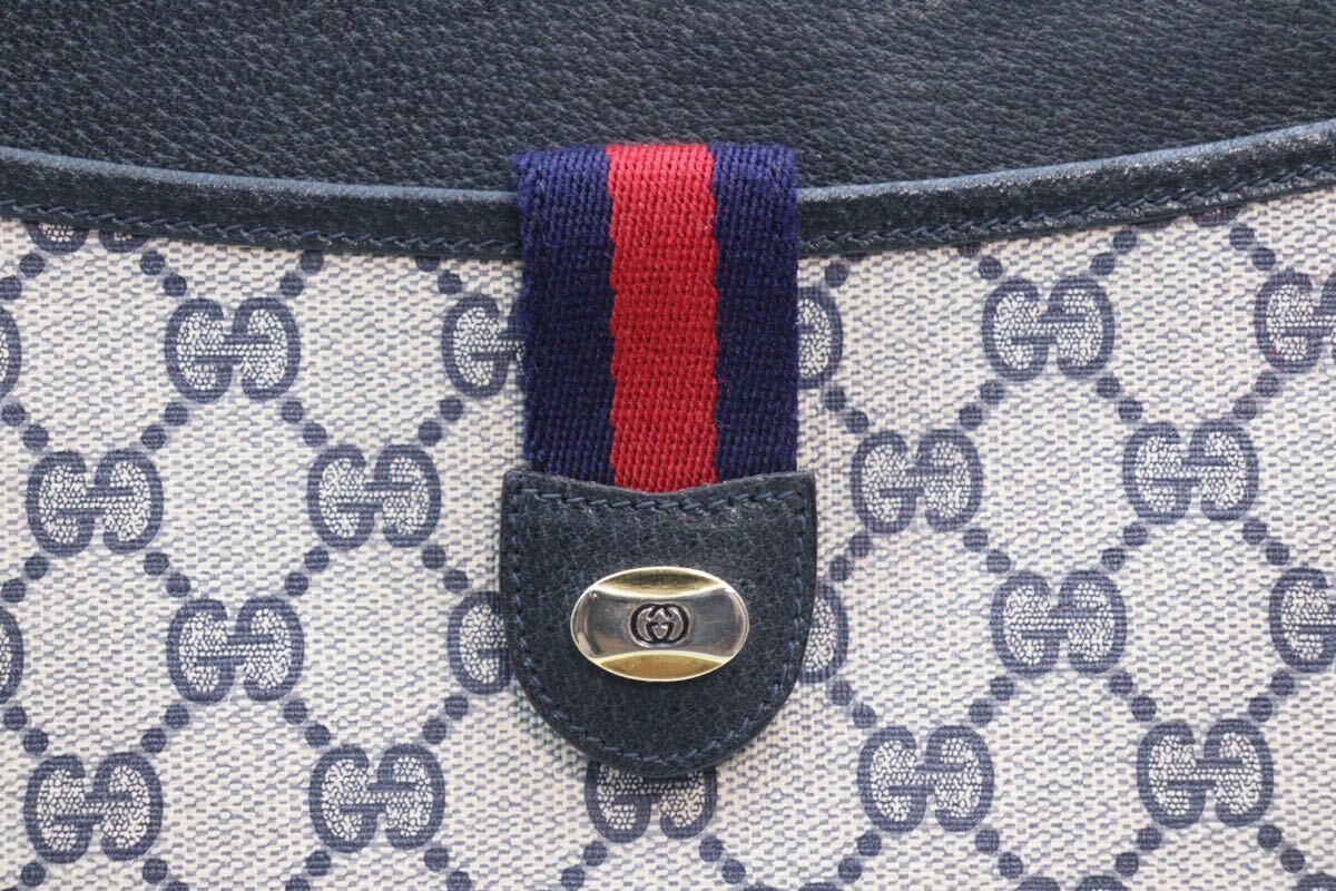 オールドグッチ/GUCCI/GG柄/シェリーライン/PVC×レザー オールドグッチ/GUCCI/GG柄/シェリーライン/PVC×レザー