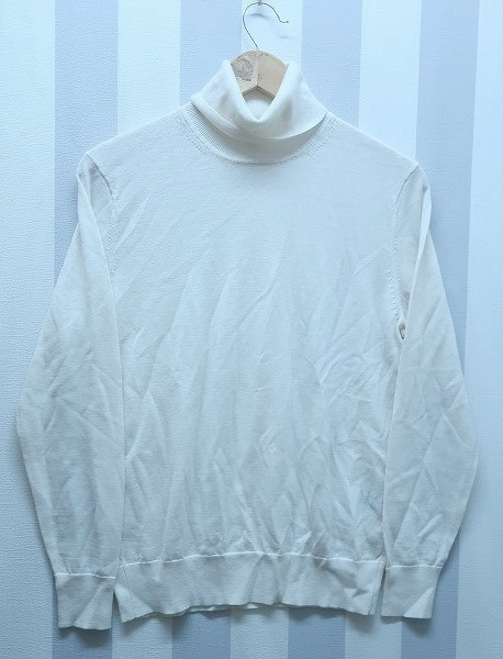 2-0900B/UNIQLO エクストラファイン メリノタートルネックセーター ユニクロ 送料200円_画像1