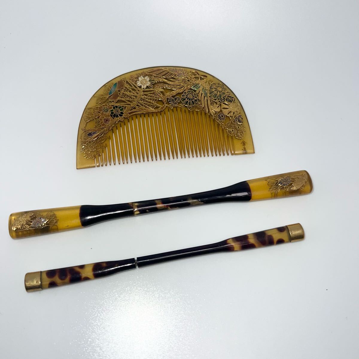 鼈甲 べっ甲 金寿堂 櫛 くし かんざし こうがい 髪飾り 和装小物 鼈甲 べっ甲 金寿堂 櫛 くし かんざし こうがい 髪飾り 和装小物