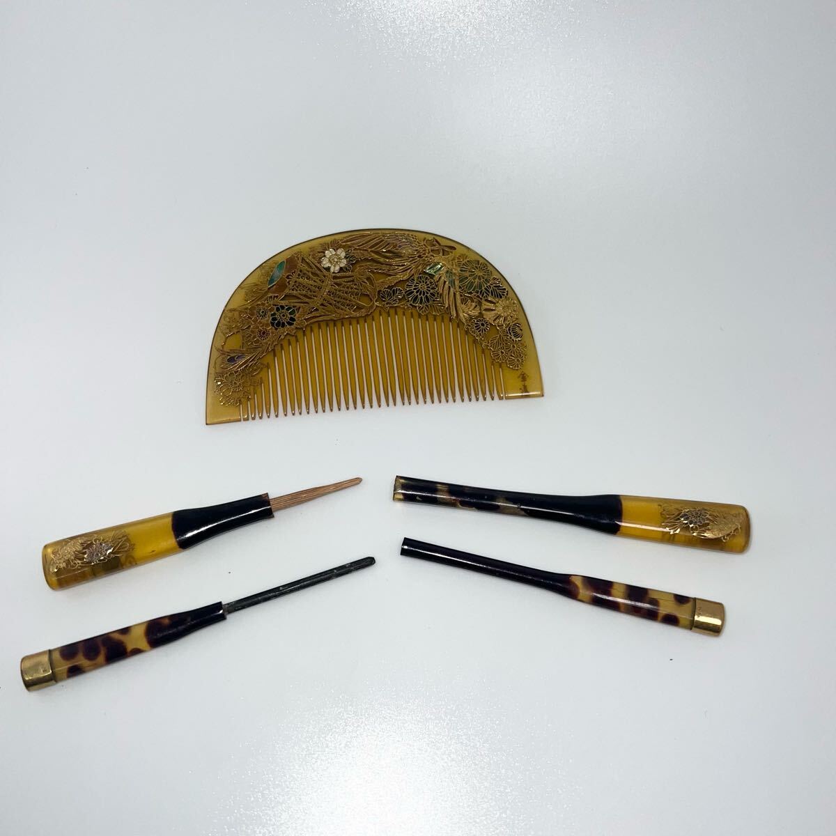 鼈甲 べっ甲 金寿堂 櫛 くし かんざし こうがい 髪飾り 和装小物 鼈甲 べっ甲 金寿堂 櫛 くし かんざし こうがい 髪飾り 和装小物