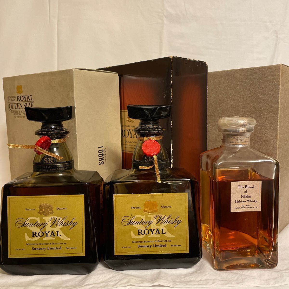 サントリー ニッカ ローヤル 1000ml ブレンドオブニッカ 660ml サントリー ニッカ ローヤル 1000ml ブレンドオブニッカ 660ml