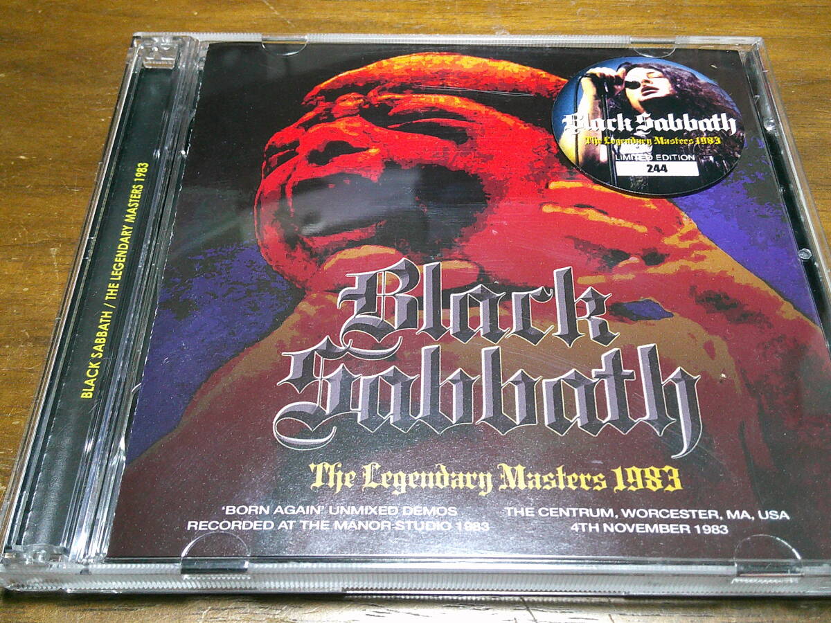 !_Black Sabbath{ Legendary Masters 83 Soundboard Recording }* departure . источник звука 2 листов комплект 