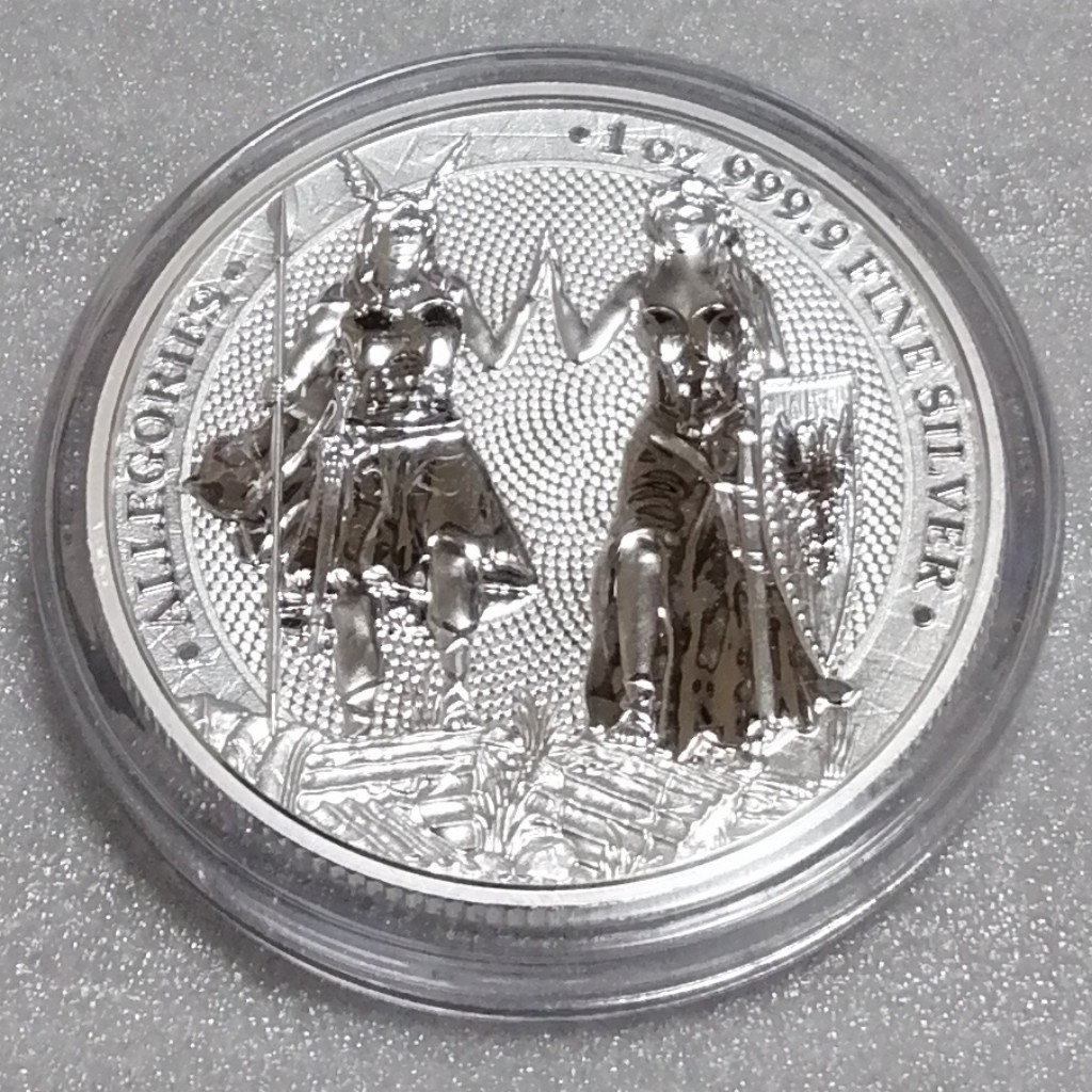2023 ガリア & ゲルマニア 銀貨 BU アレゴリーシリーズ 最終章