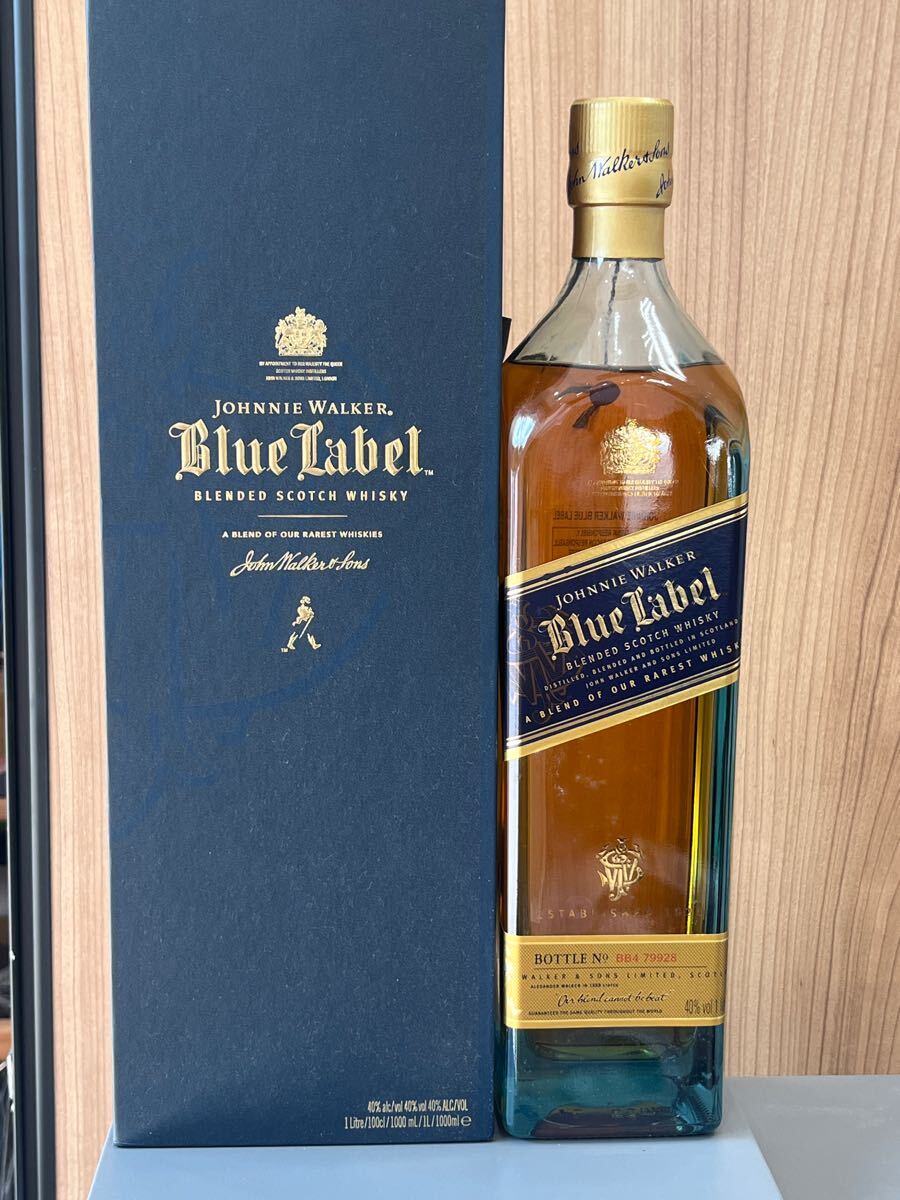 JOHNNIE WALKER ジョニーウォーカー ブルーラベル 箱付 1000ml JOHNNIE WALKER ジョニーウォーカー ブルーラベル 箱付 1000ml