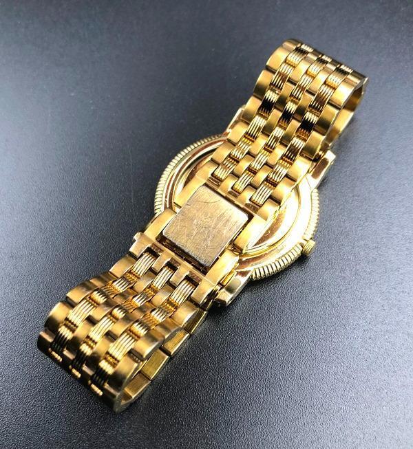 ◆◆時計◆◆『WH-4656』★YvesSaintLaurent(イヴサンローラン)★4625-E67790★ゴールドラウンド ブレス・ローマ★稼働品(電池交換済)★_画像5