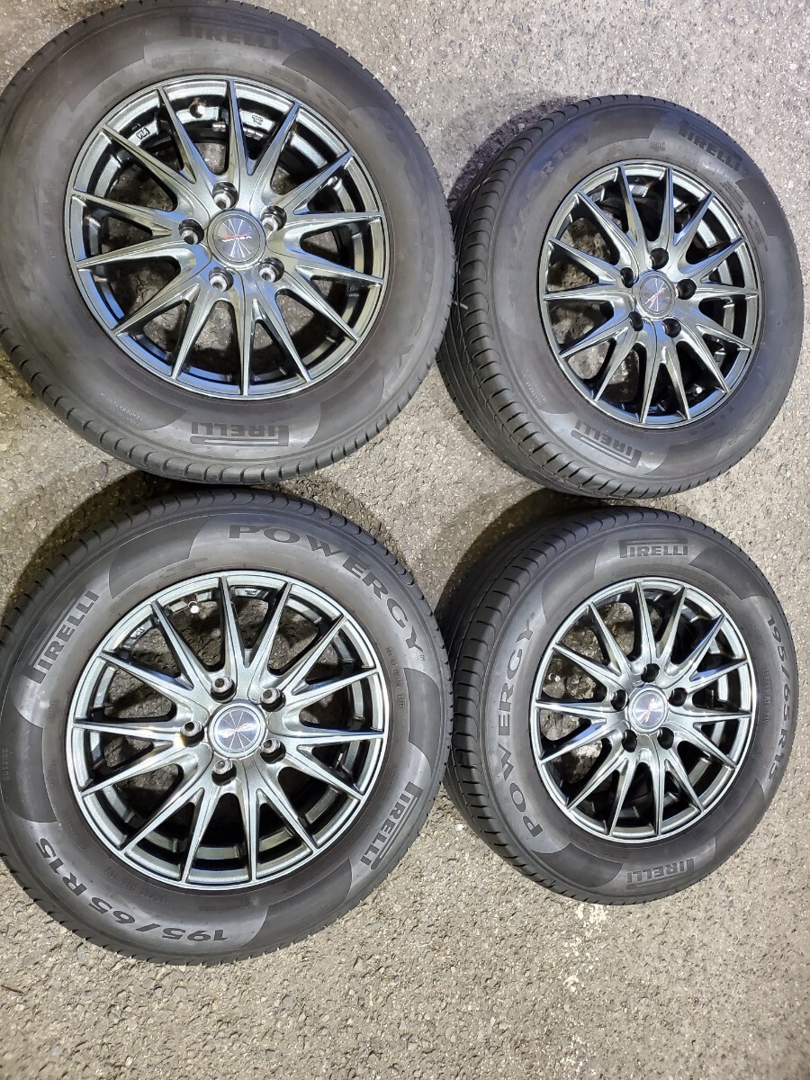 195/65R15 4本セット送料込み VELVA SPORT Z / PIRELLI POWERGY 195/65R15 4本セット送料込み VELVA SPORT Z / PIRELLI POWERGY